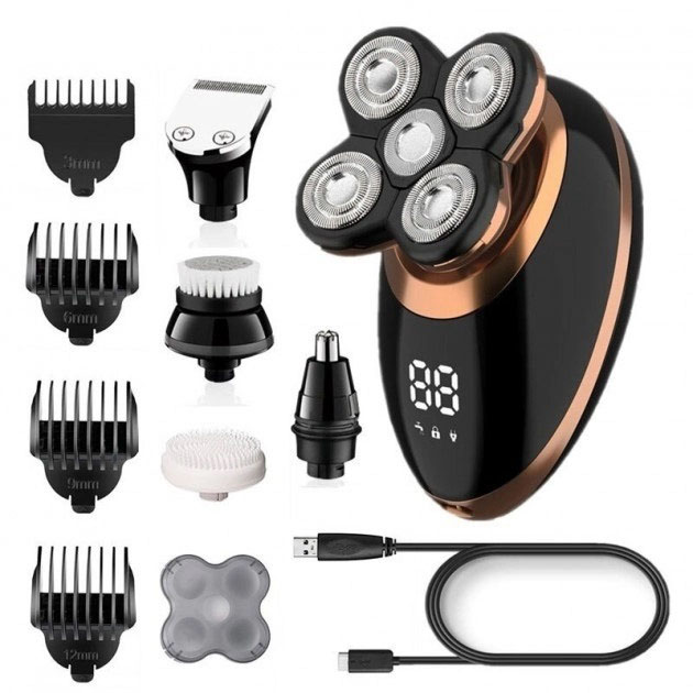 Электробритва VGR V-316, триммер для усов и бороды, аккумуляторная мужская бритва, триммер беспроводной Электробритва VGR V-316, триммер для усов и бороды, аккумуляторная мужская бритва, триммер беспроводной