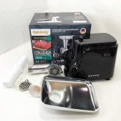 Електрична м'ясорубка Rainberg RB-677 2600 Вт з насадкою для ковбас, м'ясорубка з металевим редуктором. Зображення №8 Електрична м'ясорубка Rainberg RB-677 2600 Вт з насадкою для ковбас, м'ясорубка з металевим редуктором. Зображення №8