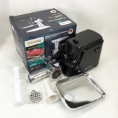 Електрична м'ясорубка Rainberg RB-677 2600 Вт з насадкою для ковбас, м'ясорубка з металевим редуктором. Зображення №9 Електрична м'ясорубка Rainberg RB-677 2600 Вт з насадкою для ковбас, м'ясорубка з металевим редуктором. Зображення №9