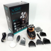 Электробритва VGR V-316, триммер для усов и бороды, аккумуляторная мужская бритва, триммер беспроводной. Изображение №19 Электробритва VGR V-316, триммер для усов и бороды, аккумуляторная мужская бритва, триммер беспроводной. Изображение №19