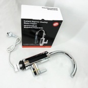 Проточний водонагрівач Delimano RX-0111c LCD дисплеєм 3кВт Кран електричний нижнє підключення. Зображення №9