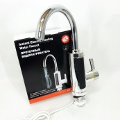 Проточний водонагрівач Delimano RX-0111c LCD дисплеєм 3кВт Кран електричний нижнє підключення. Зображення №11