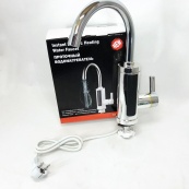 Проточний водонагрівач Delimano RX-0111c LCD дисплеєм 3кВт Кран електричний нижнє підключення. Зображення №13