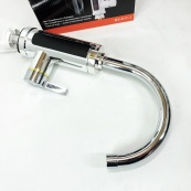 Проточний водонагрівач Delimano RX-0111c LCD дисплеєм 3кВт Кран електричний нижнє підключення. Зображення №18