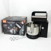 Стаціонарний міксер ручний RAF R.6652 із металевою чашею 3.5 л 1000 Вт. Зображення №16 Стаціонарний міксер ручний RAF R.6652 із металевою чашею 3.5 л 1000 Вт. Зображення №16