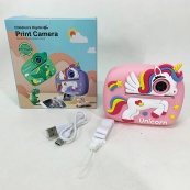 Дитячий фотоапарат миттєвого друку D1-A Pink. Зображення №7