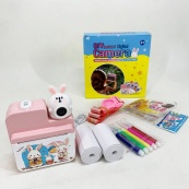 Дитячий фотоапарат миттєвого друку JD30 PINK. Зображення №8