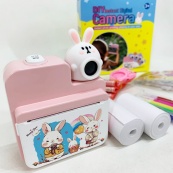 Дитячий фотоапарат миттєвого друку JD30 PINK. Зображення №9