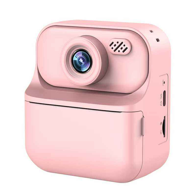 Дитячий фотоапарат миттєвого друку S1 Pink Дитячий фотоапарат миттєвого друку S1 Pink