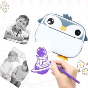 Дитячий фотоапарат з термодруком M05 GREY. Зображення №5 Дитячий фотоапарат з термодруком M05 GREY. Зображення №5