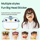 Дитячий фотоапарат з термодруком M05 GREY. Зображення №6 Дитячий фотоапарат з термодруком M05 GREY. Зображення №6