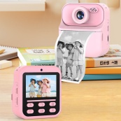 Дитячий фотоапарат миттєвого друку S1 Pink. Зображення №4 Дитячий фотоапарат миттєвого друку S1 Pink. Зображення №4