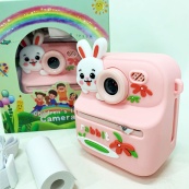 Дитячий фотоапарат миттєвого друку S11 Pink. Зображення №2 Дитячий фотоапарат миттєвого друку S11 Pink. Зображення №2