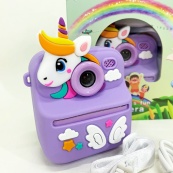 Дитячий фотоапарат миттєвого друку S11 Purple. Зображення №2 Дитячий фотоапарат миттєвого друку S11 Purple. Зображення №2