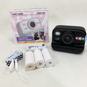 Дитячий фотоапарат миттєвого друку S9 BLACK. Зображення №2