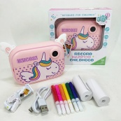 Дитяча цифрова камера з моментальним друком YT008 PINK. Зображення №5 Дитяча цифрова камера з моментальним друком YT008 PINK. Зображення №5