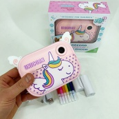 Дитяча цифрова камера з моментальним друком YT008 PINK. Зображення №8 Дитяча цифрова камера з моментальним друком YT008 PINK. Зображення №8