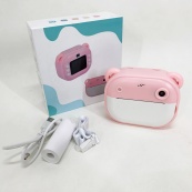 Дитячий фотоапарат миттєвого друку Y600 Pink. Зображення №6 Дитячий фотоапарат миттєвого друку Y600 Pink. Зображення №6