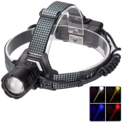 Фонарь налобный 8505 WHITE LASER LED PM10-4TG (White+Yellow+Blue+Red) 2x18650. Изображение №3 Фонарь налобный 8505 WHITE LASER LED PM10-4TG (White+Yellow+Blue+Red) 2x18650. Изображение №3