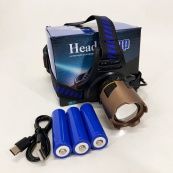 Фонарь налобный A49-TG 3x18650. Изображение №2 Фонарь налобный A49-TG 3x18650. Изображение №2