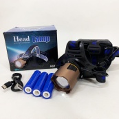 Фонарь налобный A49-TG 3x18650. Изображение №4 Фонарь налобный A49-TG 3x18650. Изображение №4