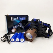 Ліхтар налобний A50-TG, Power Bank 3x18650. Зображення №5