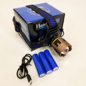 Ліхтар налобний A50-TG, Power Bank 3x18650. Зображення №7