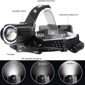 Фонарь налобный BL-T35-P160 3x18650. Изображение №4