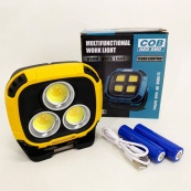 Прожектор фонарь кемпинг W891-1-3COB(White+Yellow)+5SMD(Red) Power bank. Изображение №9
