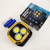Прожектор фонарь кемпинг W891-1-3COB(White+Yellow)+5SMD(Red) Power bank. Изображение №11