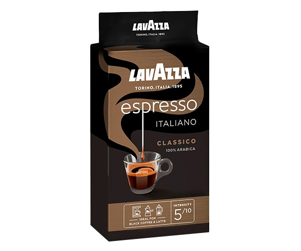 Кава Lavazza Espresso Italiano Classico мелена 250 г розвакумована Кава Lavazza Espresso Italiano Classico мелена 250 г розвакумована