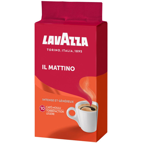 Кава Lavazza Cafe Mattino мелена 250 г розвакумована Кава Lavazza Cafe Mattino мелена 250 г розвакумована