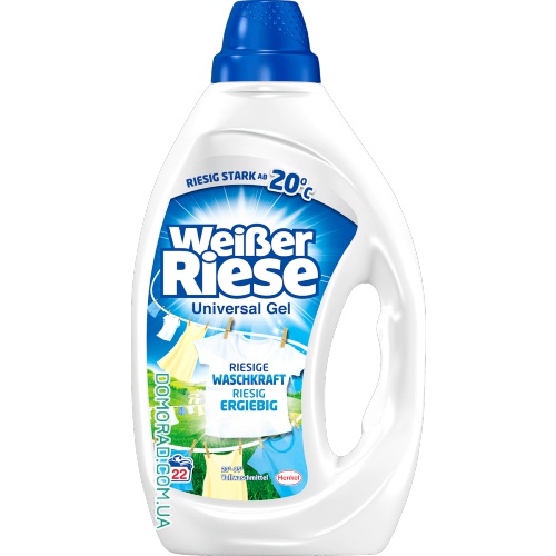 Weisser Riese Гель для прання Universal gel 22 WL Weisser Riese Гель для прання Universal gel 22 WL