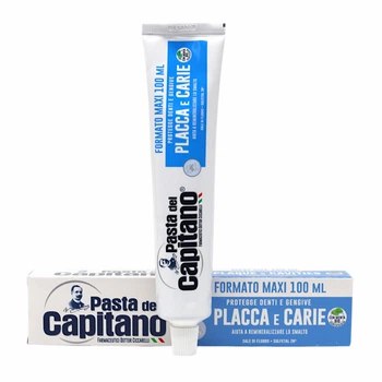 Зубна паста Pasta del Capitano MAXI Placca e Carie 100 мл Зубна паста Pasta del Capitano MAXI Placca e Carie 100 мл