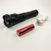 Тактичний ліхтар Police BL-A95-P50+COB (2 режими), надпотужний ліхтарик, Ліхтарик світлодіодний для туриста. Зображення №5