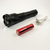 Тактичний ліхтар Police BL-A95-P50+COB (2 режими), надпотужний ліхтарик, Ліхтарик світлодіодний для туриста. Зображення №7