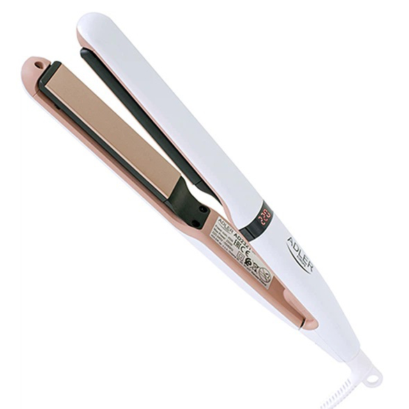 Керамічно-кератиновий випрямляч вирівнювач для волосся Adler AD 2321 Керамічно-кератиновий випрямляч вирівнювач для волосся Adler AD 2321