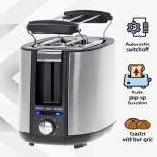 Тостер Adler AD 3214 900Вт 7 режимів обсмажування автоматичне вимкнення. Зображення №4