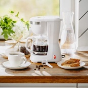 Кавоварка крапельна Adler AD 4381 біла 600 Вт 0,6 л. Зображення №3 Кавоварка крапельна Adler AD 4381 біла 600 Вт 0,6 л. Зображення №3