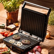 Электрический гриль Adler AD 3051 XL контактный 2800Вт. Изображение №4