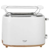 Тостер з решіткою для булочок Adler AD 3225, 6 рівнів обсмажування 950Вт. Зображення №4