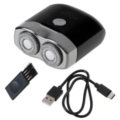 Дорожня бритва бездротова Adler AD 2936 з USB black. Зображення №2