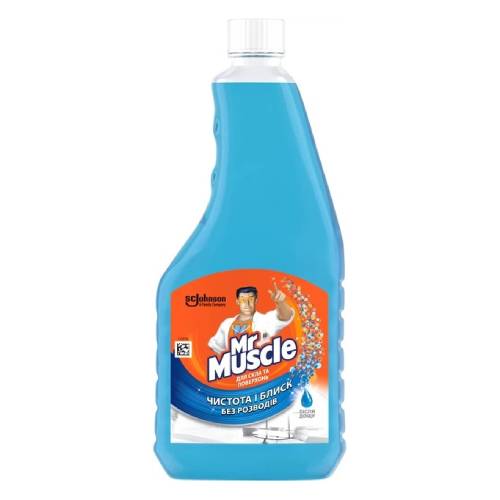 Засіб для миття скла та поверхонь Mr Muscle запаска 500 мл (2001020) Засіб для миття скла та поверхонь Mr Muscle запаска 500 мл (2001020)