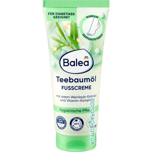 Balea Крем проти втоми ніг Teebaum oil 100ml Balea Крем проти втоми ніг Teebaum oil 100ml