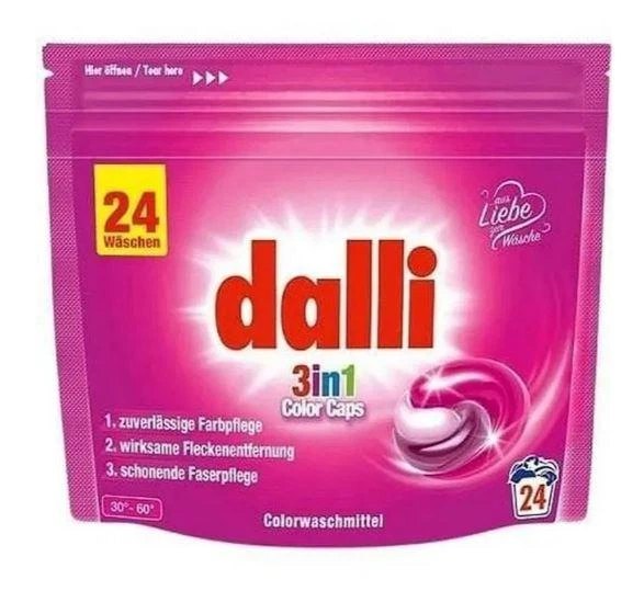 Капсули для прання Dalli Color 24 шт Капсули для прання Dalli Color 24 шт