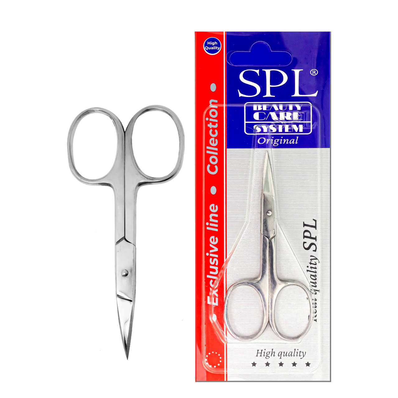 Ножиці манікюрні для нігтів SPL вигнуті 9114 SPL Ножиці манікюрні для нігтів SPL вигнуті 9114 SPL