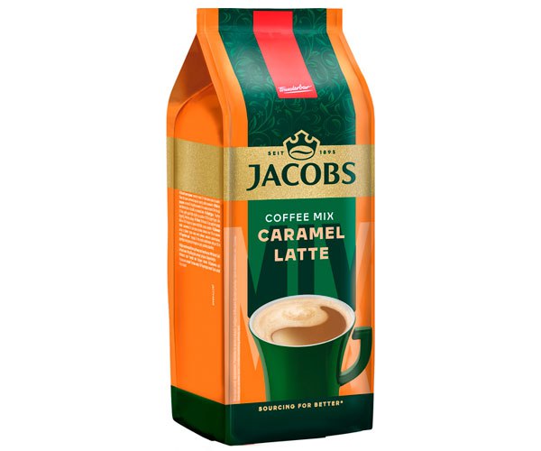 Кавовий напій Jacobs Caramel Latte 450 г Кавовий напій Jacobs Caramel Latte 450 г