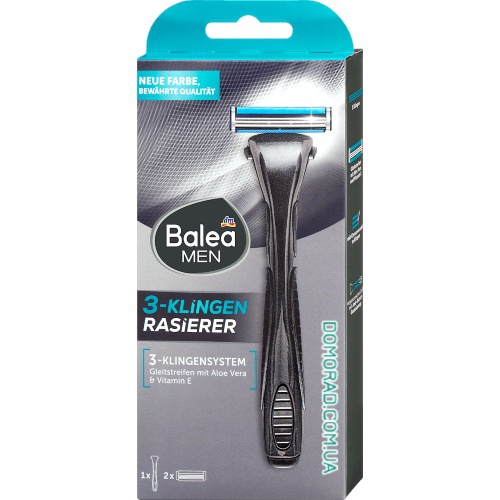 BALEA MEN Бритва на 3 леза Rasierer 3 Klingen BALEA MEN Бритва на 3 леза Rasierer 3 Klingen