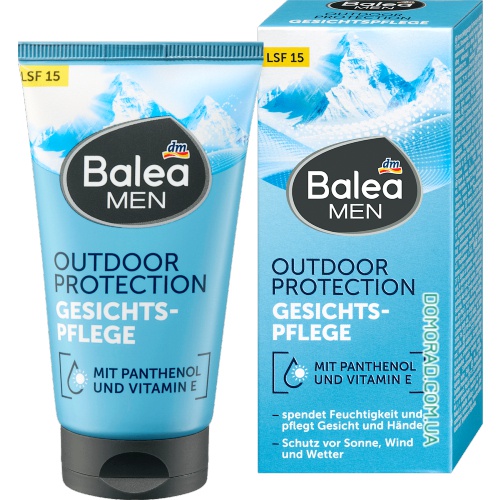 BALEA MEN Крем для обличчя Outdoor Protection 75ml BALEA MEN Крем для обличчя Outdoor Protection 75ml