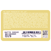 Помада для губ матова topface ProHD Rich Matte Lipstick (PT159), 019 Matte Dream Світло-вишнева. Зображення №3 Помада для губ матова topface ProHD Rich Matte Lipstick (PT159), 019 Matte Dream Світло-вишнева. Зображення №3